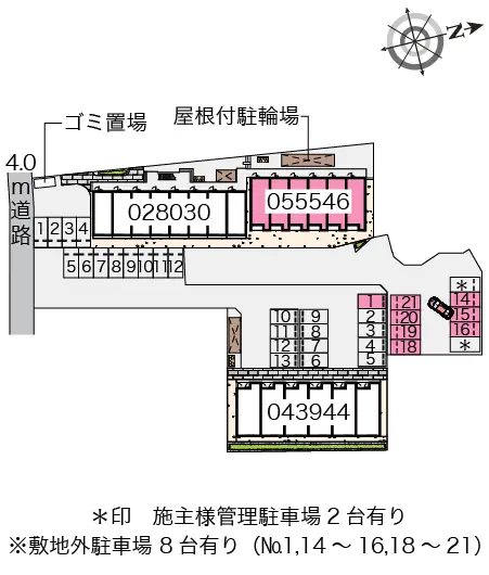 ★手数料０円★東松山市和泉町　月極駐車場（LP）